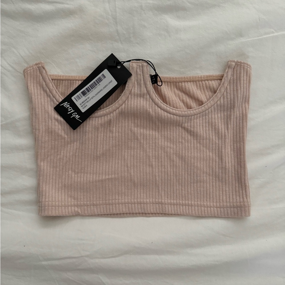 Nastygal Underwire Rib Top